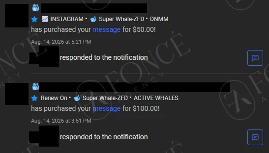 Creator earnings result achieved by FONCÉ Agency